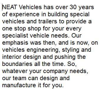 Neat Vehicles Ltd