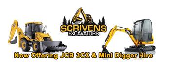 Scrivens Mini Digger Hire & Excavators