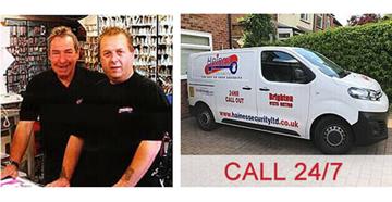 24 Hour Emergency locksmith Lancing - Haines Security