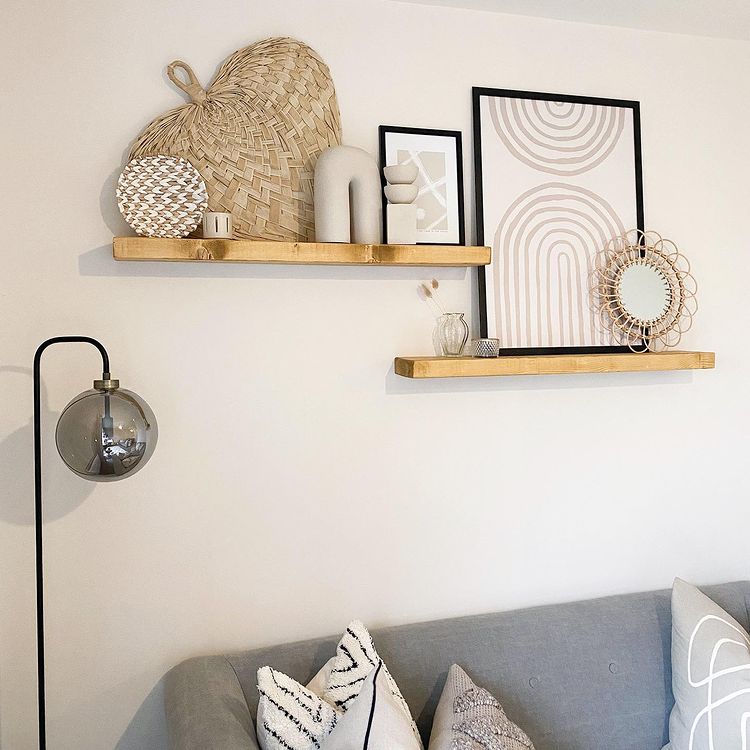 Handcrafted Shelves