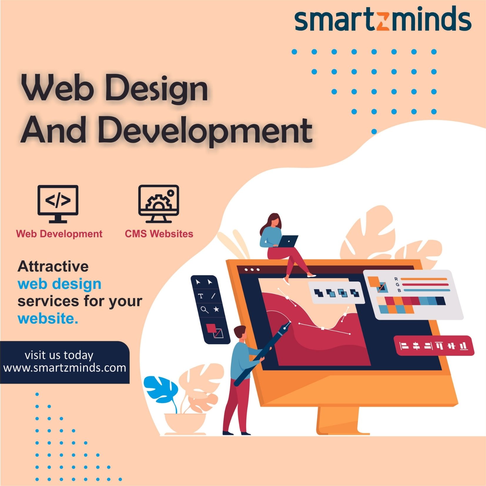 Web & App Development Company in UK - Smartz Minds