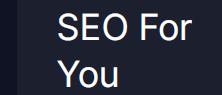 SEO For You
