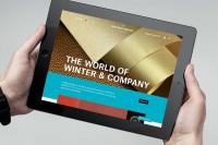WINTER & COMPANY WITH NEW WEBSITE AND SHARPENED BRAND IMAGE