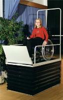 DaxLift - the indoor or outdoor no pit mobile wheelchair lift!