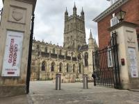 Rising Bollard System – Gloucester Cathedral