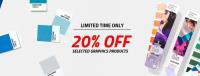 20% off selected graphics Pantone products
