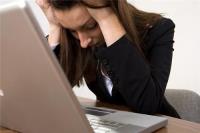 Internet failures causing emotional reactions among workers