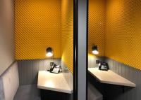 What does acoustic treatment in the office look like?
