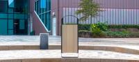 Electra™ Litter Bin gets Curved Companion