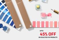 SAVE upto 45% on selected Pantone FHI products