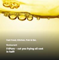 FriPura – cut you frying oil cost in half!