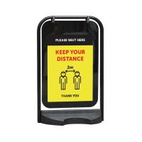 <strong>A1 Pavement Sign &ndash; Double-Sided, Swinging Display for Promotions, Safety &amp; More</strong>