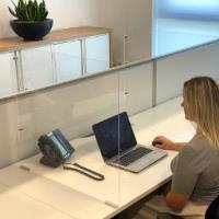 Desk Screen 3mm Acrylic Covid-19 Barrier
