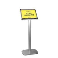 A4 Snap Frame Poster Display Stand, black or silver. Suitable for indoor use only.