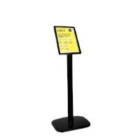 A4 Snap Frame Poster Display Stand - Black. Suitable for indoor use only