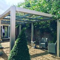 Creating a classical style pergola with a contemporary twist