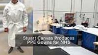 Stuart Canvas Produces Gowns for the NHS