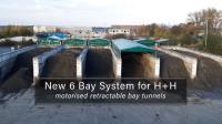 New 6 Bay Motorised Cover System for H+H