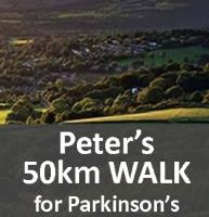 Peter’s Challenge for Parkinson’s Continues