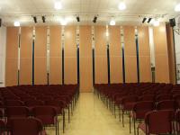 7 metre high Acoustic Movable Wall installed in London