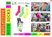 Kingly launched ecofriendly neon socks