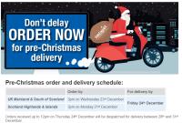 Don't wait till the last minute... order now for Pre-Christmas delivery!
