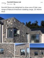 Fernhill Launch their New Range of Natural Limestone Cladding