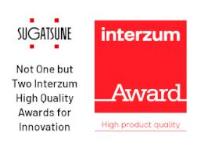 Not One but Two Interzum High Quality Awards for Innovation