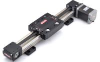 What is the maximum speed of a linear guide belt drive?