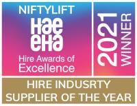Niftylift Wins HAE Supplier of the Year 2021