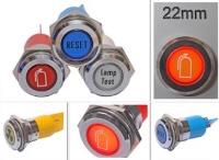 Discover the M22 LED Panel Mount Indicators with engraving!