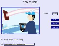 View other HMIs using an existing HMI and VNC Viewer