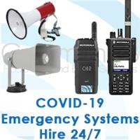 COVID-19 EMERGENCY COMMUNICATIONS, PUBLIC ADDRESS SYSTEMS AVAILABLE TO HIRE