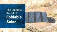 The Ultimate Secret Of Foldable Solar Panels