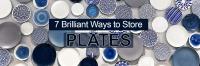 7 Brilliant Ways to Store Plates