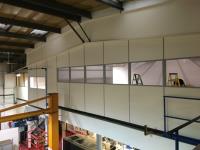 Advantage designs and installs mezzanine with accompanying office space