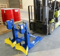 Forklift drum handling attachments made for the world