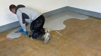 How do you repair existing resin flooring installations?