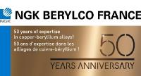 50 years of expertise in copper-beryllium alloys!