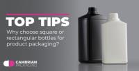 Why choose square or rectangular bottles for product packaging?