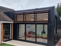 Timber Effect Aluminium Brise Soleil – Residential Development