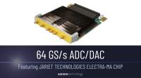 Industry’s First COTS Mezzanine with 64 GSps ADC/DAC Sample Rates 