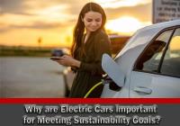 Why are Electric Cars Important for Meeting Sustainability Goals?