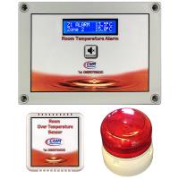Protect your sensitive equipment in the warmth with room over temperature alarms