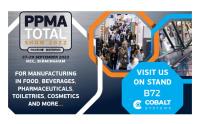 Cobalt Systems to Reveal Next Generation Technology at PPMA TOTAL 2022