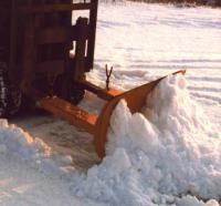 Things to consider when buying a forklift snow plough attachment
