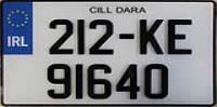  Launch of 70 x 36mm number plate Gel and Acrylic digits and Jigs in the Republic of Ireland