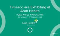 Timesco are exhibiting at Arab Health 2023
