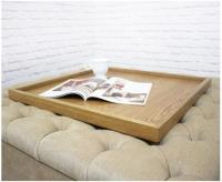 Many Possibilities When You Use A Serving Tray With Your Footstool