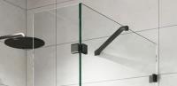 New Glass Clamps for Fixed Panel Shower Cubicles